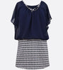 Bonnie Jean Plus Size Dress with necklace