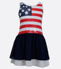 Bonnie Jean American Flag spangle dress