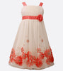 Bonnie Jean coral bonaz border party dress