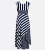 Girls stripe maxi dress