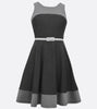 Bonnie Jean shades of gray fall dress