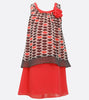 Bonnie Jean lip print dress