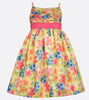 Bonnie Jean Floral Shantung Party Dress