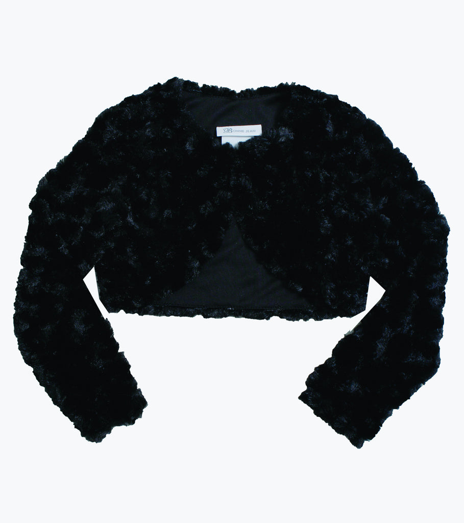 Bonnie Jean faux fur jacket